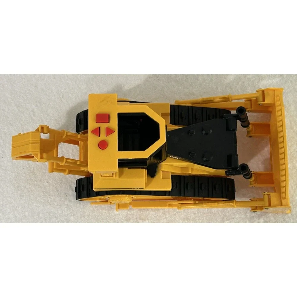 Vintage CAT BULLDOZER Toy State Industries 1997 Caterpillar w/ Sounds Works 12x7